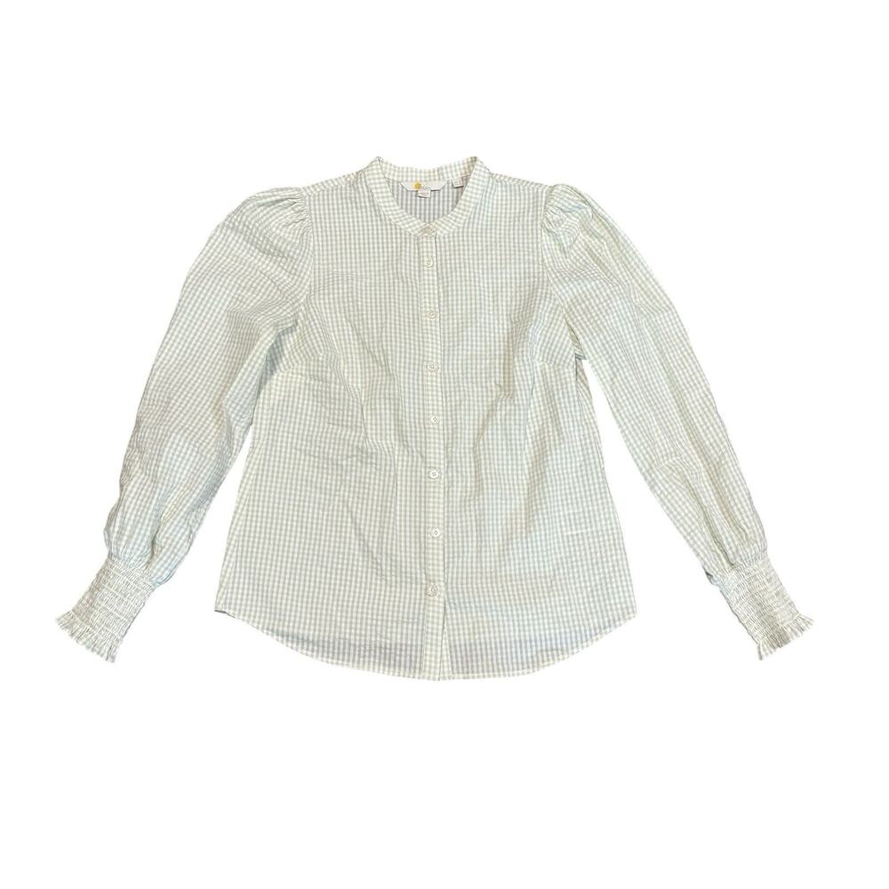 Boden Woman’s Checkered Long Sleeve Blouse